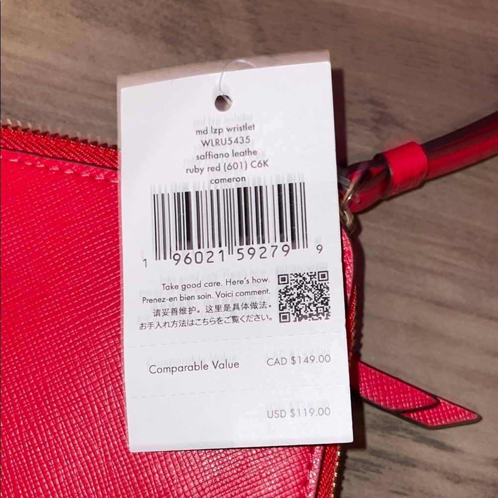 Kate Spade Red Clutch - Picture 4 of 10